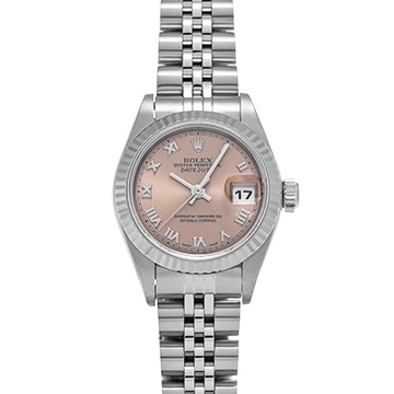 ロレックス デイトジャスト 79174 ピンク レディース 時計 【中古】【wristwatch】