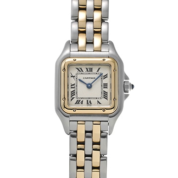 カルティエ パンテール SM W25029B6 シルバー レディース 時計 【中古】【wristwatch】