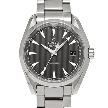 オメガ シーマスター アクアテラ クォーツ 231.10.39.60.06.001 グレー メンズ 時計 【中古】【wristwatch】