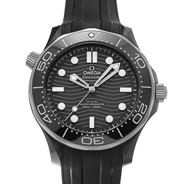 オメガ シーマスター ダイバー300 コーアクシャル マスタークロノメーター 210.92.44.20.01.001 ブラック メンズ 時計 【中古】【wristwatch】