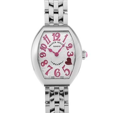 フランクミュラー ハート トゥ ハート トレゾ 5002SQZC4HJREDAC シルバー レディース 時計 【中古】【wristwatch】