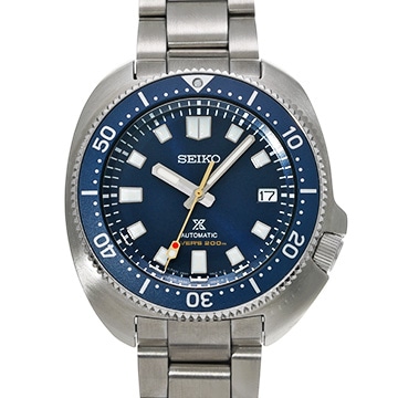 セイコー プロスペックス ダイバー メカニカル 55th SBDC123 ブルー メンズ 時計 【中古】【wristwatch】