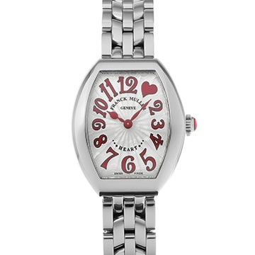 フランクミュラー ハート トゥ ハート 5002SQZC1HJRED シルバー レディース 時計 【中古】【wristwatch】