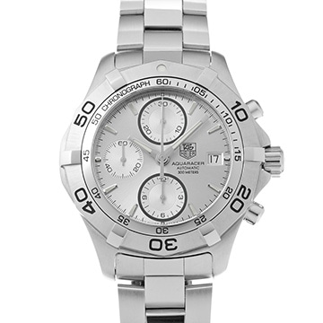 タグ ホイヤー アクアレーサー クロノグラフ CAF2111.BA0809 シルバー メンズ 時計 【中古】【wristwatch】