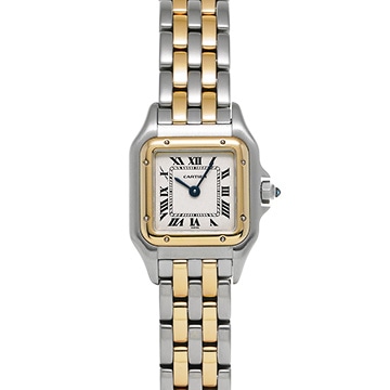 カルティエ パンテール SM 112000R シルバー レディース 時計 【中古】【wristwatch】