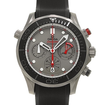 オメガ シーマスター ダイバー300 コーアクシャル クロノグラフ ETNZ 212.92.44.50.99.001 グレー メンズ 時計 【中古】【wristwatch】