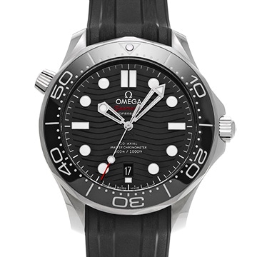 オメガ シーマスター ダイバー300 コーアクシャル マスタークロノメーター 210.32.42.20.01.001 ブラック メンズ 時計 【中古】【wristwatch】