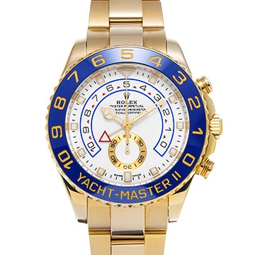 ロレックス ヨットマスターII 116688 ホワイト メンズ 時計 【中古】【wristwatch】
