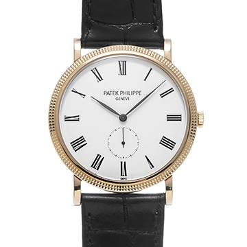 パテック フィリップ カラトラバ 5119R-001 ホワイト メンズ 時計 【中古】【wristwatch】
