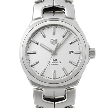 タグ ホイヤー リンク キャリバー5 WBC2111.BA0603 シルバー メンズ 時計 【中古】【wristwatch】