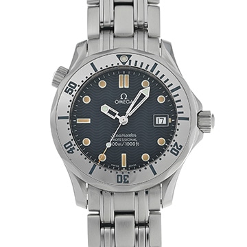 オメガ シーマスター 300 ミッドサイズ 2562.80 ブルー メンズ 時計 【中古】【wristwatch】