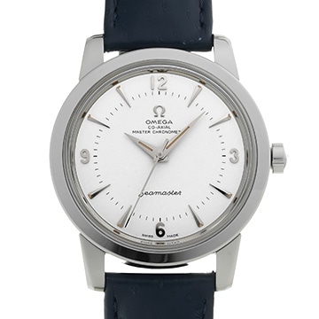 オメガ シーマスター 1948 コーアクシャル マスタークロノメーター 70th 511.13.38.20.02.001 シルバー メンズ 時計 【中古】【wristwatch】