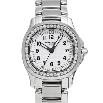 パテック フィリップ アクアノート ルーチェ 5087/1A-010 ホワイト レディース 時計 【中古】【wristwatch】