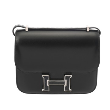 エルメス コンスタンス3 18 ブラック ボックスカーフ レディース バッグ 【未使用】【bag】