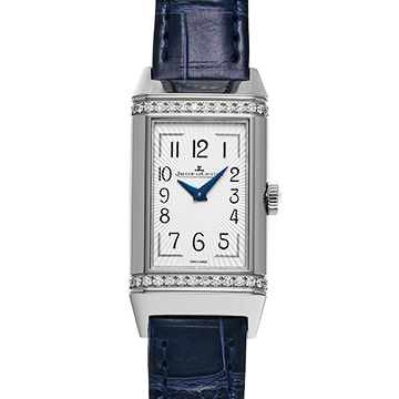 ジャガー ルクルト レベルソ ワン デュエット Q3348420 シルバー/ミッドナイトブルー メンズ 時計 【中古】【wristwatch】