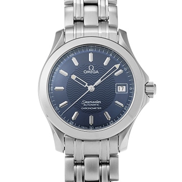 オメガ シーマスター 120 ジャックマイヨール 20thモデル 1500本限定 2501.89 ブルー メンズ 時計 【中古】【wristwatch】