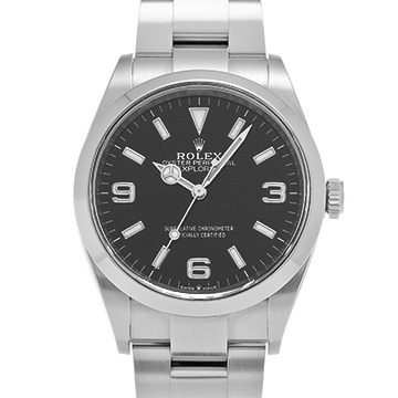 ロレックス エクスプローラー 36 124270 ブラック メンズ 時計 【中古】【wristwatch】