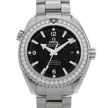 オメガ シーマスター プラネットオーシャン 232.15.46.21.01.001 ブラック レディース 時計 【中古】【wristwatch】