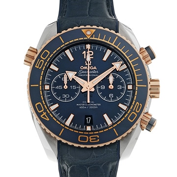 オメガ シーマスター プラネットオーシャン 600 コーアクシャル マスタークロノメーター 215.23.46.51.03.001 ブルー メンズ 時計 【中古】【wristwatch】