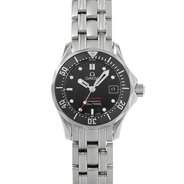 オメガ シーマスター ダイバー 300 212.30.28.61.01.001 ブラック レディース 時計 【中古】【wristwatch】