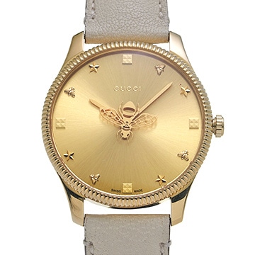 グッチ Gタイムレス YA1264180 シャンパン メンズ 時計 【中古】【wristwatch】