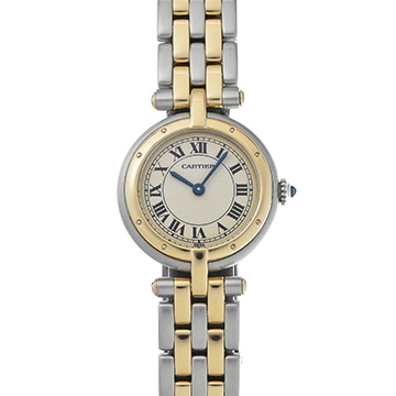 カルティエ パンテール ヴァンドーム SM W25030B6 アイボリー ユニセックス 時計 【中古】【wristwatch】