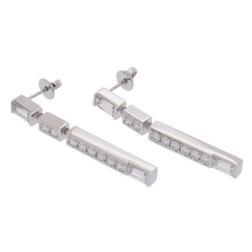 ハリー ウィンストン トラフィック ピアス ラージ シルバー EADPRFLGTRF Pt950プラチナ レディース ジュエリー 【中古】【jewelry】