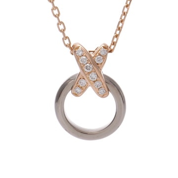 ショーメ プルミエリアン ネックレス ゴールド 084220 K18ピンクゴールド PG/K18ホワイトゴールド WG レディース ジュエリー 【中古】【jewelry】