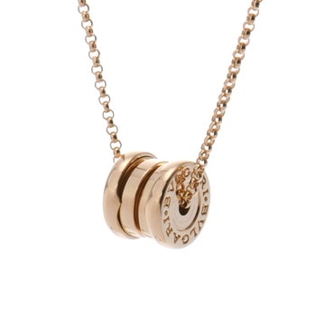 ブルガリ B-ZERO1 ミニ ネックレス  ゴールド 359730 K18イエローゴールド YG レディース ジュエリー 【中古】【jewelry】