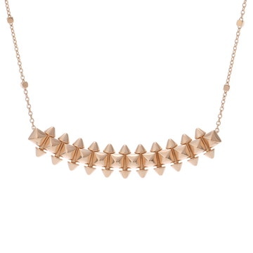 カルティエ クラッシュドゥ ネックレス SM ゴールド K18ピンクゴールド PG レディース ジュエリー 【中古】【jewelry】