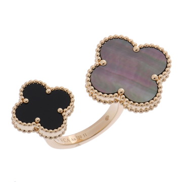 ヴァン クリーフ&アーペル マジックアルハンブラ アントレ レ ドア リング #51 ゴールド VCARN05751 K18イエローゴールド YG レディース ジュエリー 【中古】【jewelry】