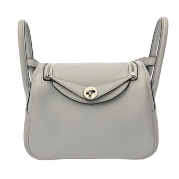 エルメス リンディ ミニ  ブループリュム トリヨンクレマンス レディース バッグ 【中古】【bag】