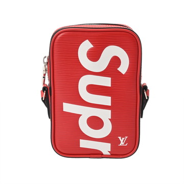 ルイ ヴィトン エピ Supremeコラボ ダヌーブPPM レッド M53434 エピレザー ユニセックス バッグ 【中古】【bag】