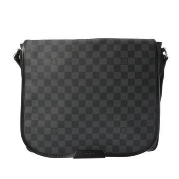 ルイ ヴィトン ダミエグラフィット ダニエルMM ブラック/グレー N58029 ダミエグラフィットキャンバス メンズ バッグ 【中古】【bag】