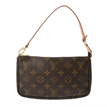 ルイ ヴィトン モノグラム ポシェット アクセソワール ブラウン M51980 モノグラムキャンバス レディース 【中古】【bag】