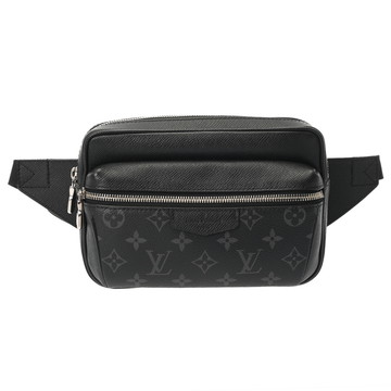 ルイ ヴィトン タイガラマ バムバッグ アウトドア ノワール M30245 レザー メンズ バッグ 【中古】【bag】