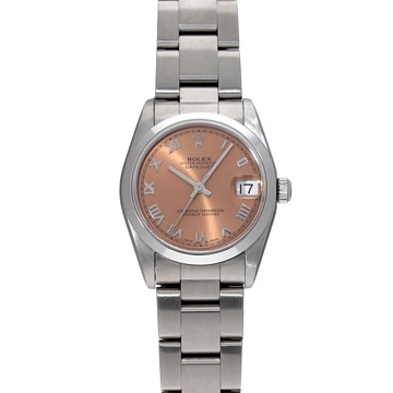 ロレックス デイトジャスト 68240 ピンク ユニセックス 時計 【中古】【wristwatch】