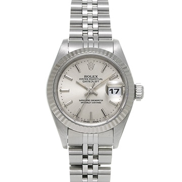 ロレックス デイトジャスト 69174 シルバー レディース 時計 【中古】【wristwatch】