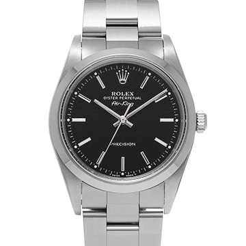 ロレックス エアキング 14000 ブラック メンズ 時計 【中古】【wristwatch】
