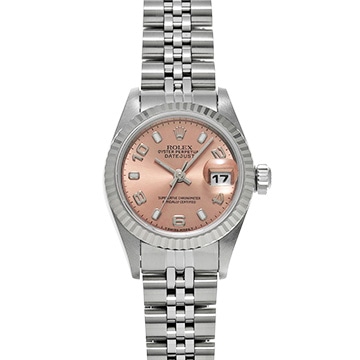 ロレックス デイトジャスト 69174 ピンク レディース 時計 【中古】【wristwatch】