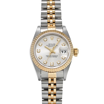 ロレックス デイトジャスト 79173G シルバー/ダイヤモンド レディース 時計 【中古】【wristwatch】