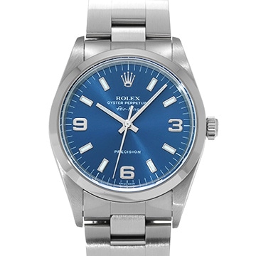 ロレックス エアキング 14000 ブルー メンズ 時計 【中古】【wristwatch】