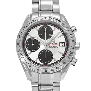 オメガ スピードマスター デイト 3211.31 ホワイト/ブラック メンズ 時計 【中古】【wristwatch】