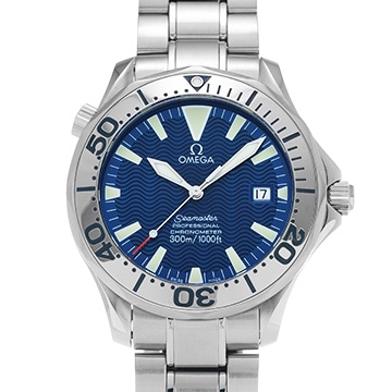 オメガ シーマスター プロフェッショナル 300 2255.80 ブルー メンズ 時計 【中古】【wristwatch】