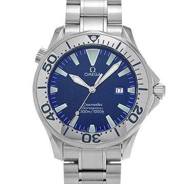 オメガ シーマスター プロフェッショナル 300 2265.80 ブルー メンズ 時計 【中古】【wristwatch】