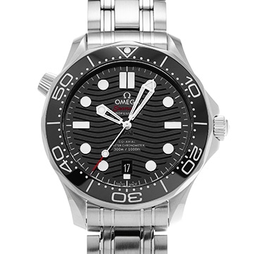 オメガ シーマスター ダイバー300 コーアクシャル マスタークロノメーター 210.30.42.20.01.001 ブラック メンズ 時計 【中古】【wristwatch】