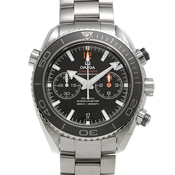 オメガ シーマスター プラネットオーシャン 600 コーアクシャル クロノメーター クロノグラフ 232.30.46.51.01.003 ブラック メンズ 時計 【中古】【wristwatch】