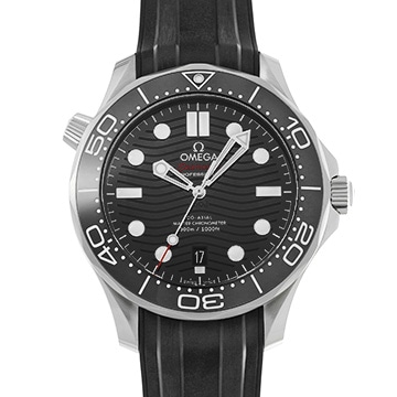 オメガ シーマスター ダイバー300 コーアクシャル マスタークロノメーター 210.32.42.20.01.001 ブラック メンズ 時計 【中古】【wristwatch】