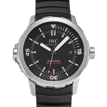 IWC アクアタイマー・オートマティック 2000 35イヤーズオーシャン2000 IW329101 ブラック メンズ 時計 【中古】【wristwatch】