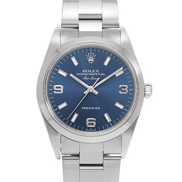 ロレックス エアキング 14000 ブルー メンズ 時計 【中古】【wristwatch】